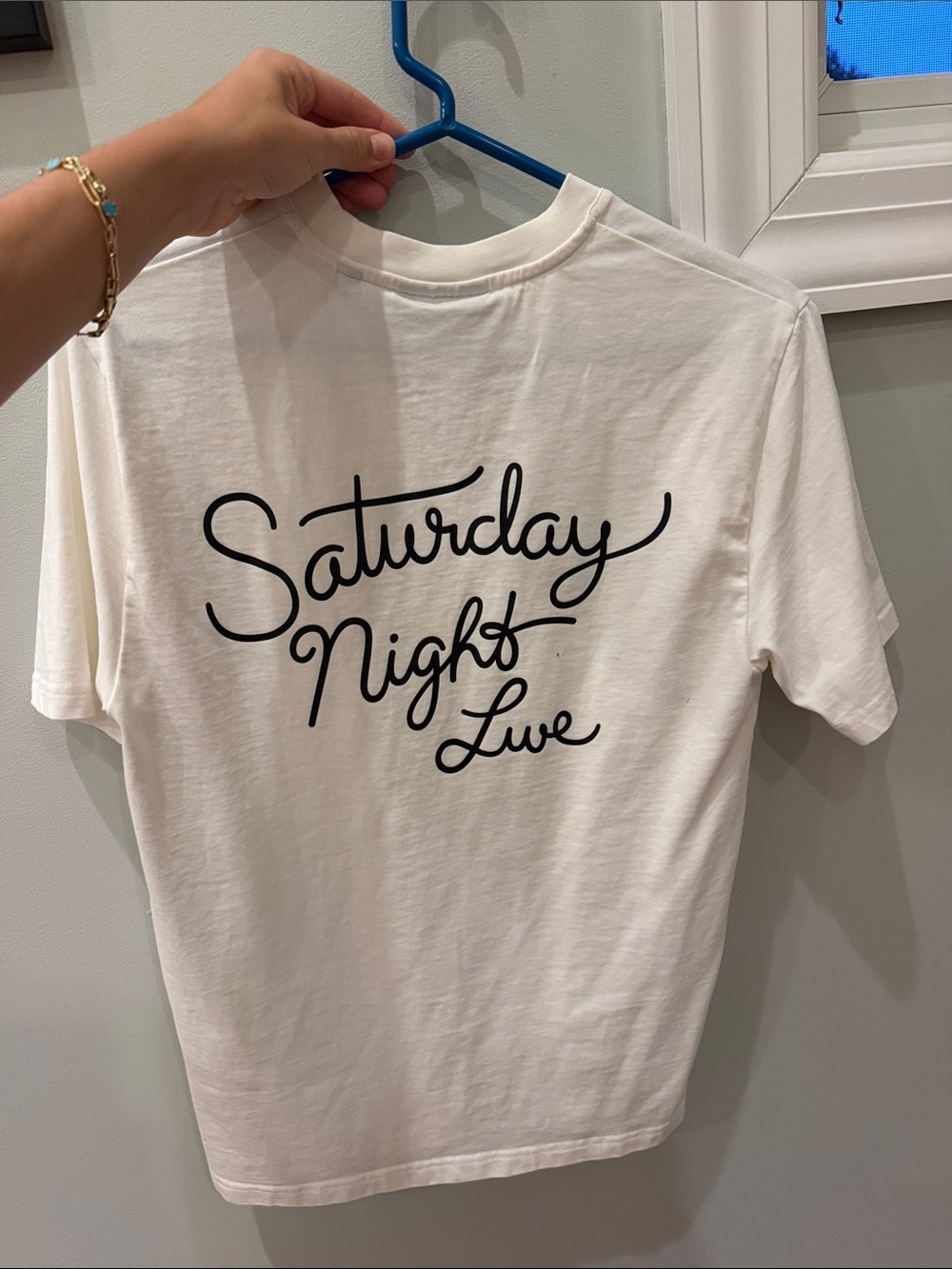 NYON Saturday Night Live White Graphic Tee